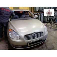 Замена лобового стекла Hyundai Accent 2005-2011