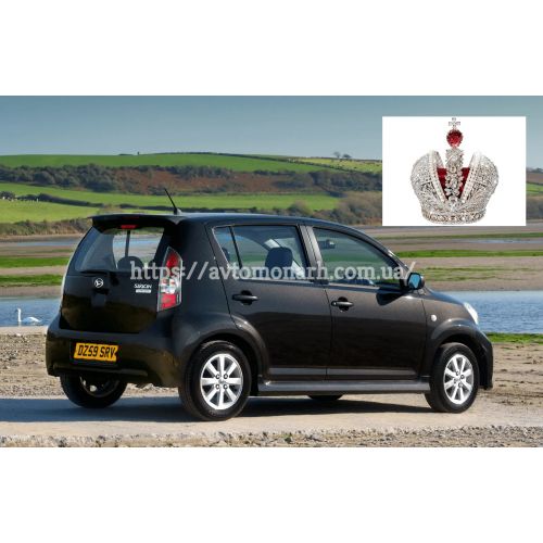 Левое боковое стекло Daihatsu Sirion/Boon (1173) на Daihatsu Sirion/Boon (Хетчбек) Левое боковое стекло Daihatsu Sirion/Boon (1173) на Daihatsu Sirion/Boon (Хетчбек)