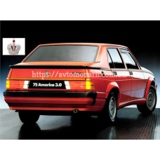 Автостекла на Alfa Romeo 75 1986-1993